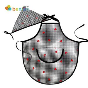 [아따맘][베니앙]유아동방수앞치마세트(앞치마+두건)