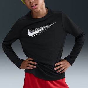 [나이키]나이키 멀티 주니어 남아 드라이 핏 긴팔 탑 HV0662-010