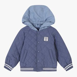 [치크(키즈)]남아 후드 배색 퀼팅 점퍼 CKJP2511B