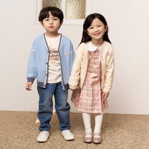 [치크(키즈)]학교가니 체크 원피스 CKOW2511G