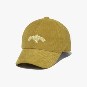 디아도라모자 AQS D4443LCP81KAS 스웨이드 볼캡 KHAKI