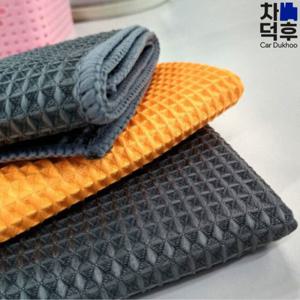 [티커벨]자동차 톨른 카케어 와플 유리세정 전용 세차타월