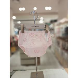 오가닉맘 하트래빗배변팬티겉감(폴레우레탄 100%방수가공) (MLRUDP01)