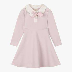 [치크(키즈)]단정 슬림 플레어 원피스 CKOM2413G