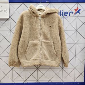 [에꼴리에]에꼴리에 더센트럴 유니 양털 본딩 후드 점퍼 25D0156