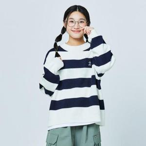 소이주니어 HC17 루즈핏 스트라이프 니트티 25s5051