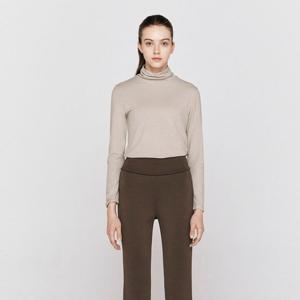 [지오다노]우먼 여자 05325921 레이어드 이너 폴라 슬림 티셔츠 325921