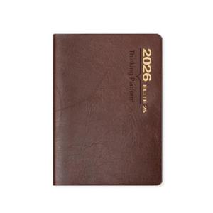 2026년 다이어리 엘리트25A 브라운 D1104030226-002 양지사