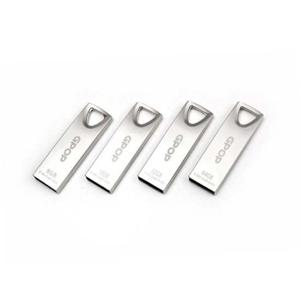 지피오피 메탈 USB 메모리 8G 샤인실버 (1개)