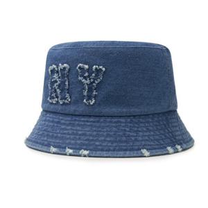 MLB 베이직 쿠퍼스 데님 버킷햇 뉴욕양키스 A5 3AHTDS24N 50BLL 50INS