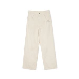 MLB바지 PQJ 3FDPB1044-50CRD 여성 베이직 스몰로고 와이드 데님팬츠 뉴욕양키스