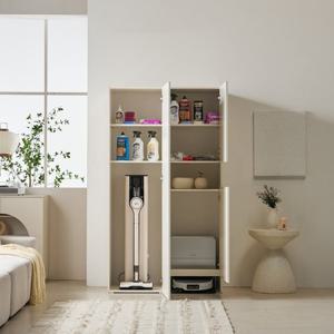 AD104 무선 로봇청소기 수납장 세트 1color