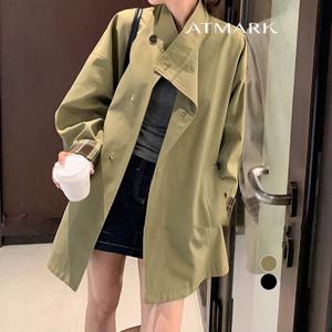 ATMARK (77까지)데일리스냅트렌치코트_AA56CT006G