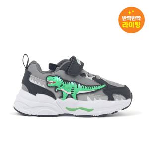 다이노솔즈 티렉스 클래식 LED 운동화 그레이 DNKCF3TSTC11GRY