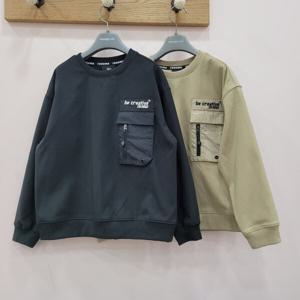 [레노마키즈]주니어 우븐포켓맨투맨티셔츠(R2349T170)_CJ