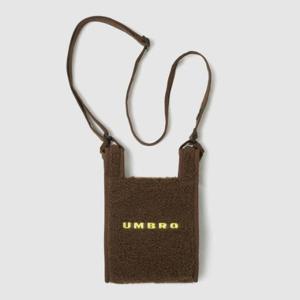 엄브로크로스백 LQC UP323CBG96-MBR 뽀글이 미니 크로스백 / M.BROWN