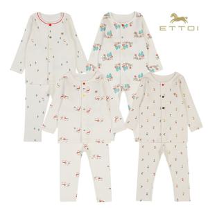 [에뜨와]유아긴팔내의 4종 07R757603.5.6.7/임신,출산,신생아,조카선물,겨울내의