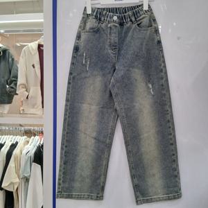 [에꼴리에][모다부평]벌룬  세미와이드 애쉬블루진/25C1256BL_BP