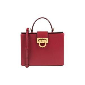 페라가모 트리폴리오 박스 미니백 멜라그라나 211981-756179