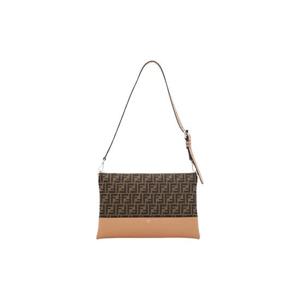 펜디 FF 자카드 클러치 백 브라운 7N0144ARK1F1HRM