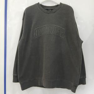 [에꼴리에][모다부평]아플리케 피그먼트 맨투맨티/25C1406CH_BP