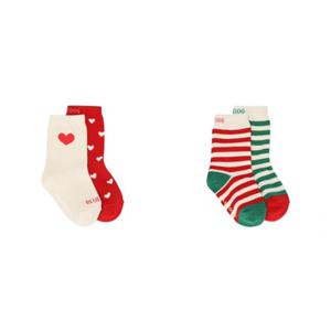 [블루독베이비] 25FW  크리스마스 하프 양말 (택 1) HH (45C148100102)