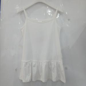 [에꼴리에][모다부평]밑단 프릴 레이어드 끈나시/26OP451WT_BP