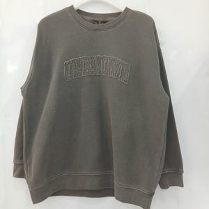 [에꼴리에][모다부평]아플리케 피그먼트 맨투맨티/25C1406BR_BP