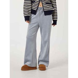 [후아유] 여성 Fur Bonding Wide Pants WHTMF4V22F