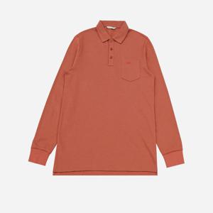 [크로커다일남성]피케 조직 솔리드 베이직 카라티 CDAABTP379176