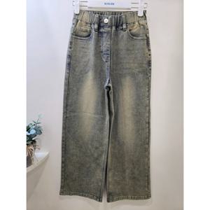 [에꼴리에]와이드 애쉬 빈티지진 25D02540