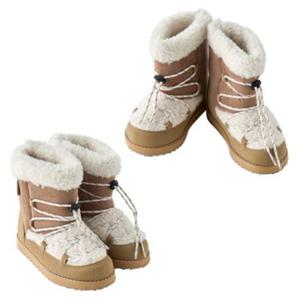 [블루독8-키즈] 브라운 포그니어그 부츠 퍼안감 겨울 운동화 신발방한 썰매장 두돌선물 초등 25C1982503