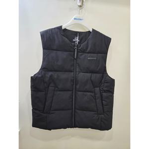 [에꼴리에]유니 라운드넥 경량 조끼 25D01010