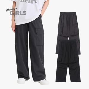 [더데이걸]옆선 두줄 트렌디 우븐 팬츠 TGTA25801 [모다아울렛