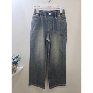 [소이]스트레이트 빈티지 기모 블루진 25W02050