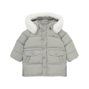 블루독베이비 10 25FW겨울신상 (KH)베이직 롱덕다운점퍼 (45C14114101)