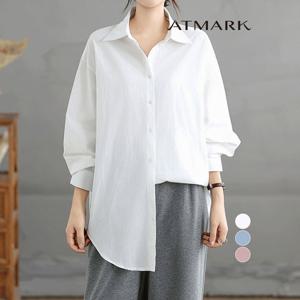ATMARK (77까지)미니멀오버핏셔츠_AA56SH038G
