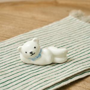 [모던하우스] 홀리베어 눕눕 수저받침 화이트베어