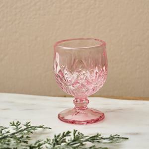 [모던하우스] 홀리베어 크리스마스 핑크 빈티지고블렛 샷잔 40ml