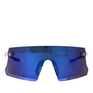 아디다스 블루 미러 렌즈 림리스 랩어라운드 선글라스 SP0113 2
