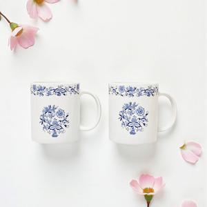 [쯔비벨무스터(주방)]YD 쯔비벨무스터 로얄 도자기 머그 2p세트 / 커피잔 집들이선물