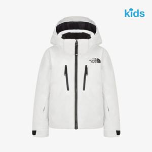 노스페이스 키즈 NJ2HR55T 화이트 베일 자켓 스키복