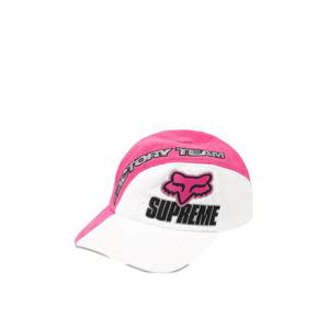 슈프림 X 폭스 레이싱 로고 자수 캡 모자 SU26243