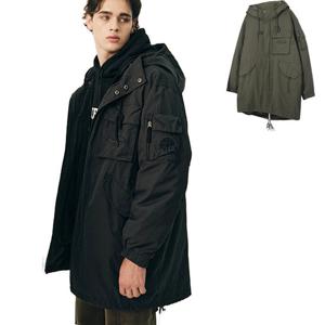 [지프]남녀공용 왜고니어 볼패딩내피 롱 야상 점퍼(JO4JPU133)_D