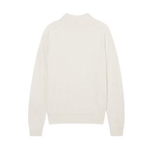 [헤지스]헤지스 여성 [울100%] 아이보리 모크넥 스웨터 HSSW4D90