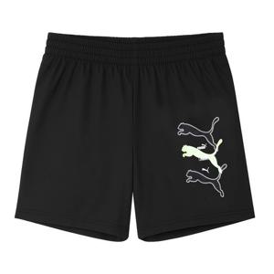 [푸마 주니어]푸마 에센셜 로고 랩 트레이닝 반바지 팬츠 블랙 684673-01