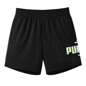 [푸마 주니어]푸마 에센셜 로고 랩 트레이닝 반바지 팬츠 블랙 684672-01