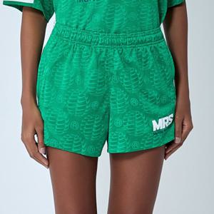 25 FW 나이키 X 마틴로즈 로고 모티프 테크 트랙 쇼츠 그린 HM9025 310