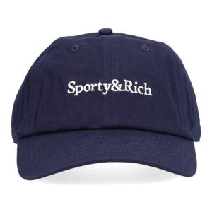 스포티앤리치 로고 자수 코튼 베이스볼 캡 AC07964300BL106 DAR