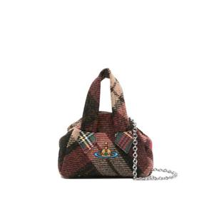 비비안웨스트우드 logo embroidered mini tote bag 4703000KWW018D